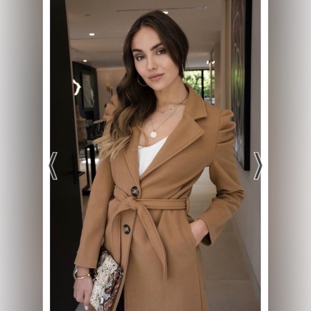 CATALINA PUFF SLEEVE COAT